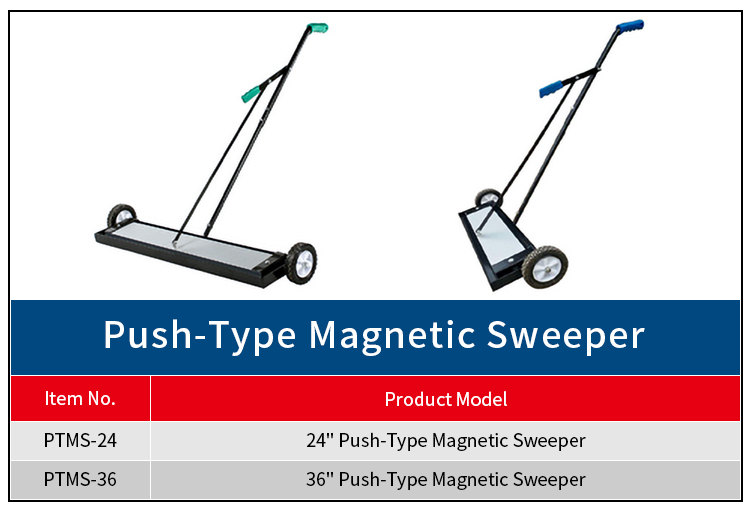 Hand Push Type Floor Magnetic Sweeper 