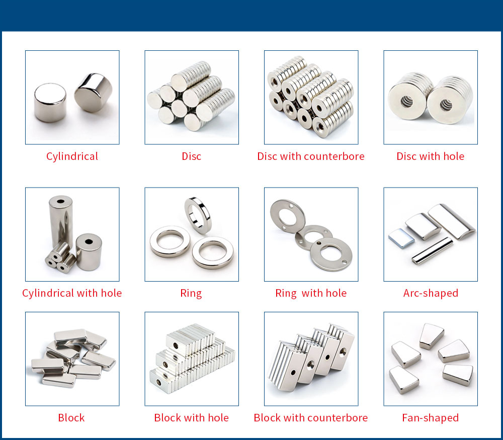 Different-Shapes-of-NdFeB-Magnets