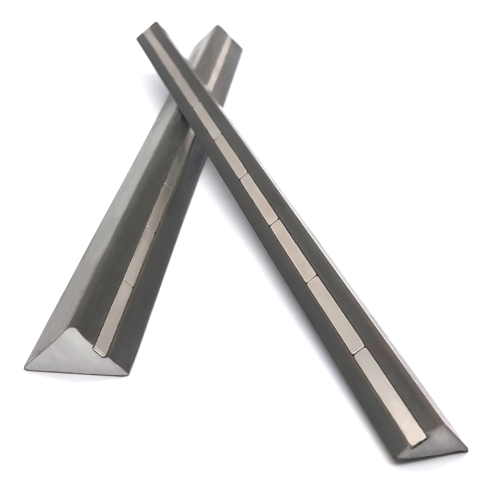 Neodymium Magnet Triangle Chamfers Strips