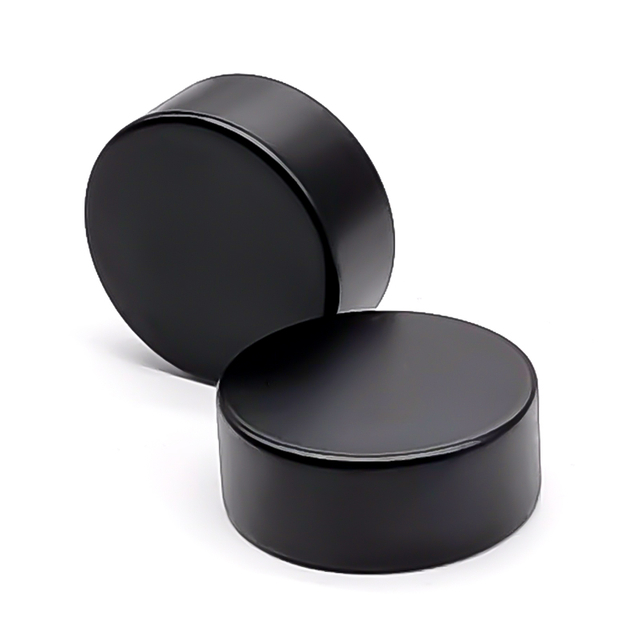 D25x10mm Black Epoxy Coating Cylindrical N35H Grade Neodymium Magnet in Lound Speakers