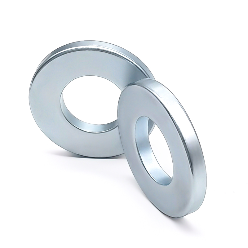 Ring Zinc Plating Loud Speakers Magnet N40M Grade NdFeB Rare Earth Permanent Magnet