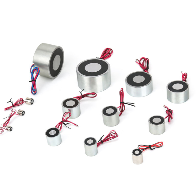 Round Power-off Holding Suction Cup Electromagnet