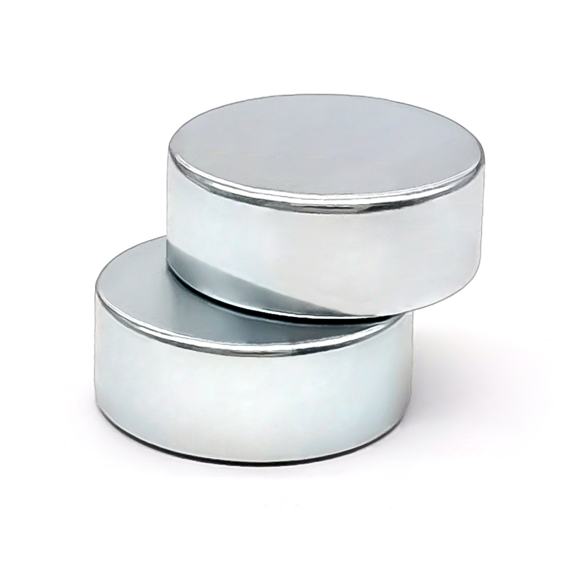 D25x10mm Zinc Coating Round N35H Neodymium Magnet in Loud Speakers