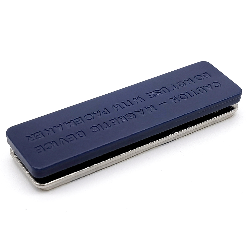Reusable Rectangle ABS Plastic Neodymium Magnetic Badge for Name Plate 