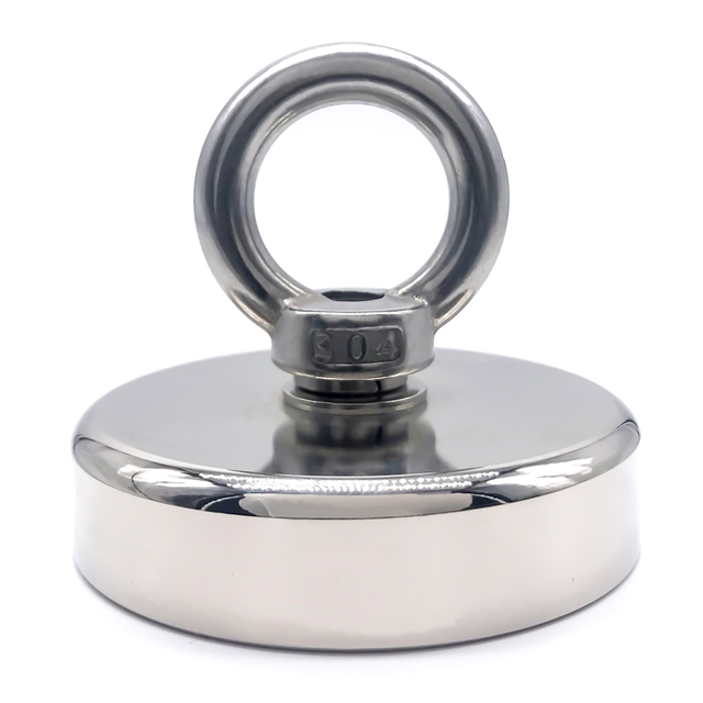 Single Side Fishing Magnet with Countersunk Hole 