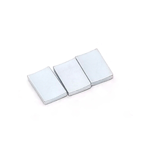 Customized Powerful Block Shape Zinc Coating N52SH NdFeB Permanent Magnet in Drone Motor