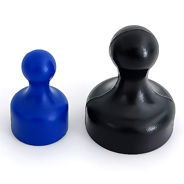 Color Acrylic ABS Plastic Office Teaching Neodymium Push Pin Magnet