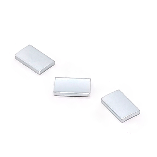 Customized Powerful Block Shape Zinc Coating N52SH NdFeB Permanent Magnet in Drone Motor