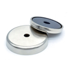 Ceramic Cup Magnet Ferrite Counterbored Hole Permanent Pot Magnet
